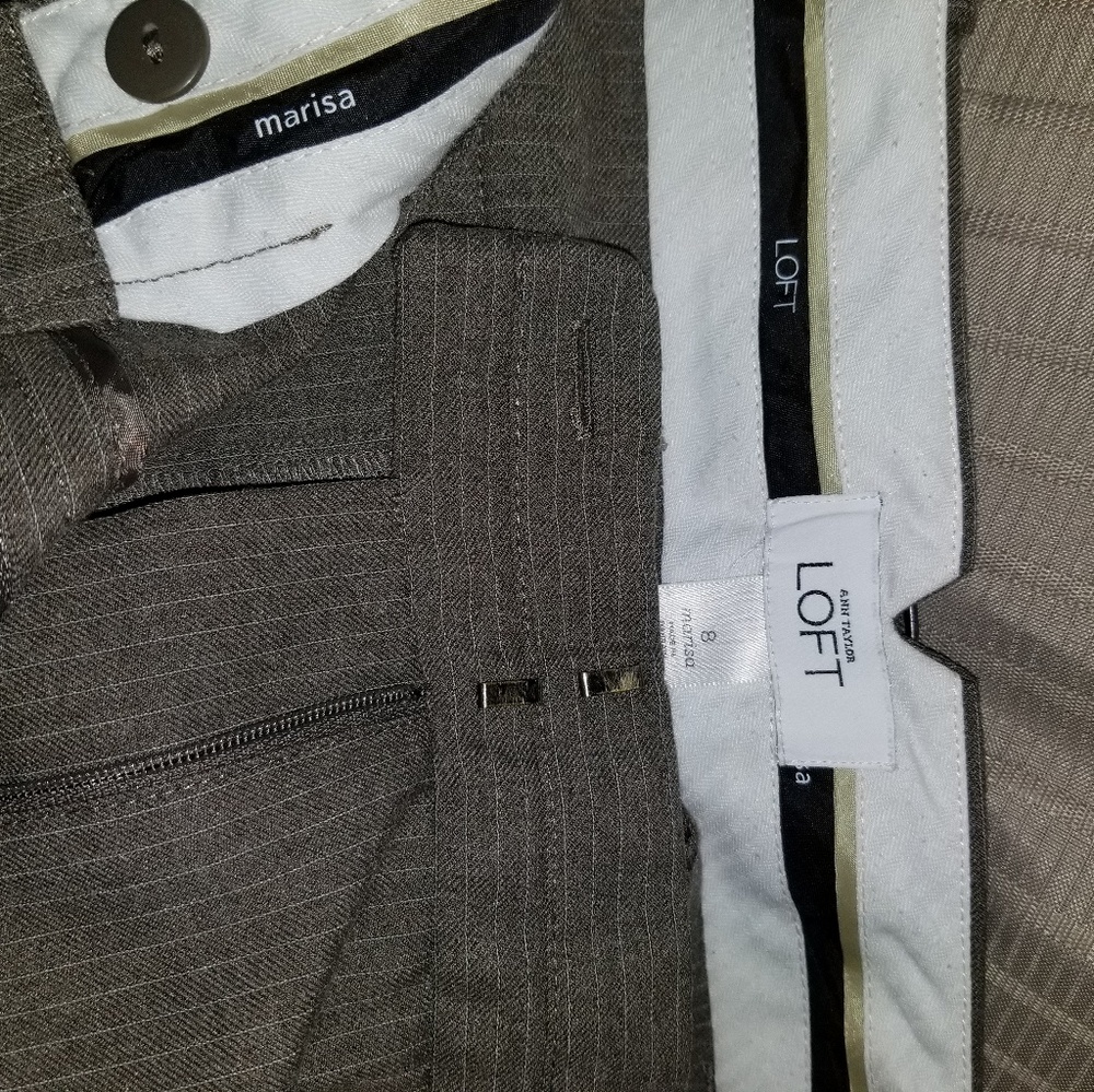 SOLD**2 pair, size 8, Ann Taylor loft slacks